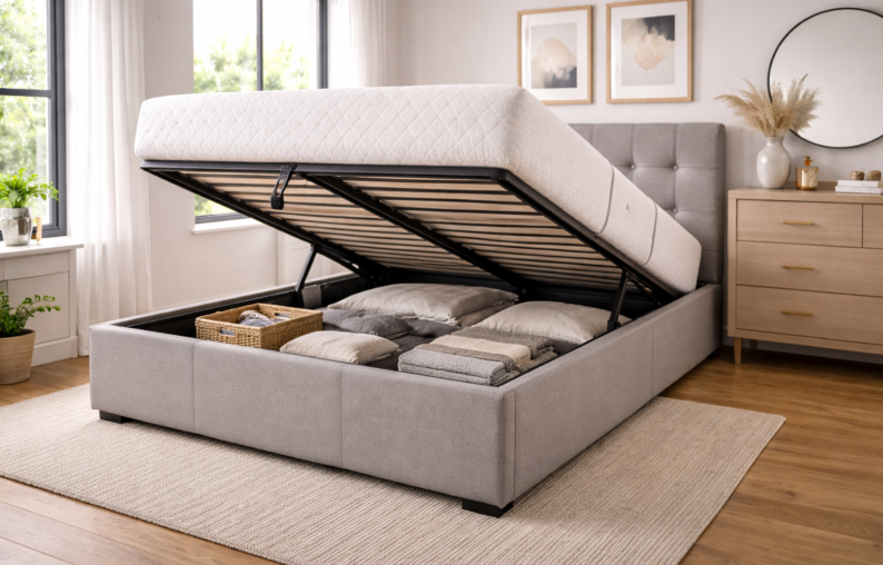 Letto a contenitore